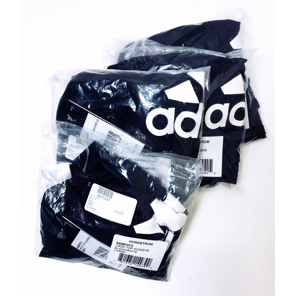 SOLD adidas Womens Strappy Back Black White Bikini - Picture 3 of 6